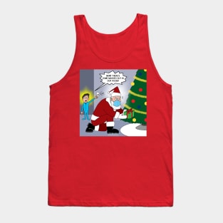 Santa's Mask Problem Tank Top